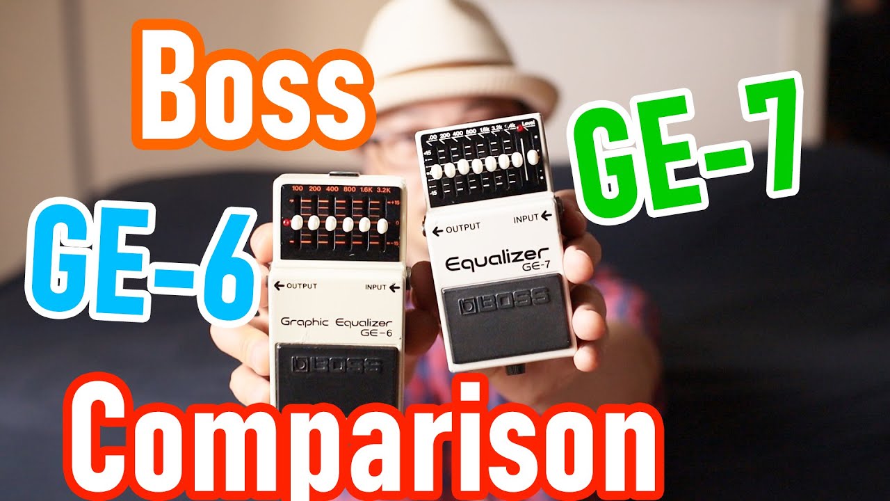 試奏動画】BOSS GE-6 Graphic Equalizer【BOSS COMPACT PEDAL 100th