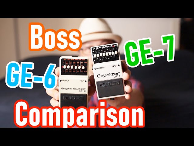 Boss GE-7 vs GE-6 Comparing Tones & Schematics! Best Selling