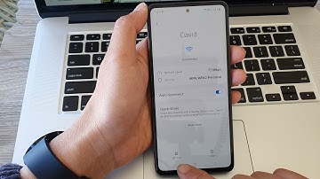 Galaxy A53: How to Quick Share WIFI PASSWORD