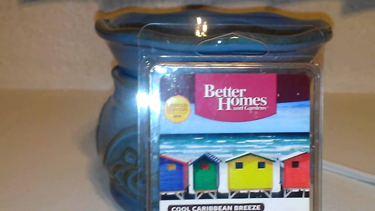 Review of Better Homes and Gardens Wax Cubes YouTube
