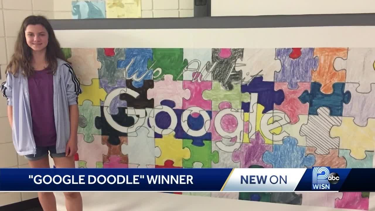 Student's doodle is Wisconsin's Google winner