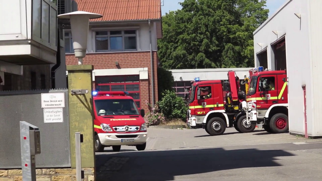 [Nachalarmierung] B- Dienst, GTLF und WLF 1 + AB Wasser Berufsfeuerwehr Osnabrück