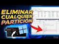 Cómo ELIMINAR particiones que NO se dejan borrar (Disco Duro o SSD)
