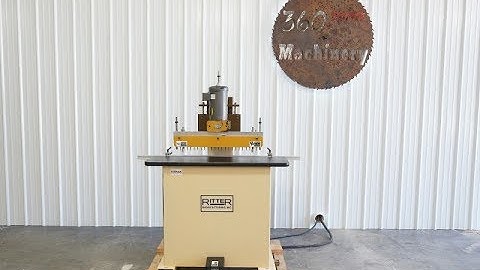 2011 RITTER R19F3 23 SPINDLE SINGLE ROW LINE BORING MACHINE