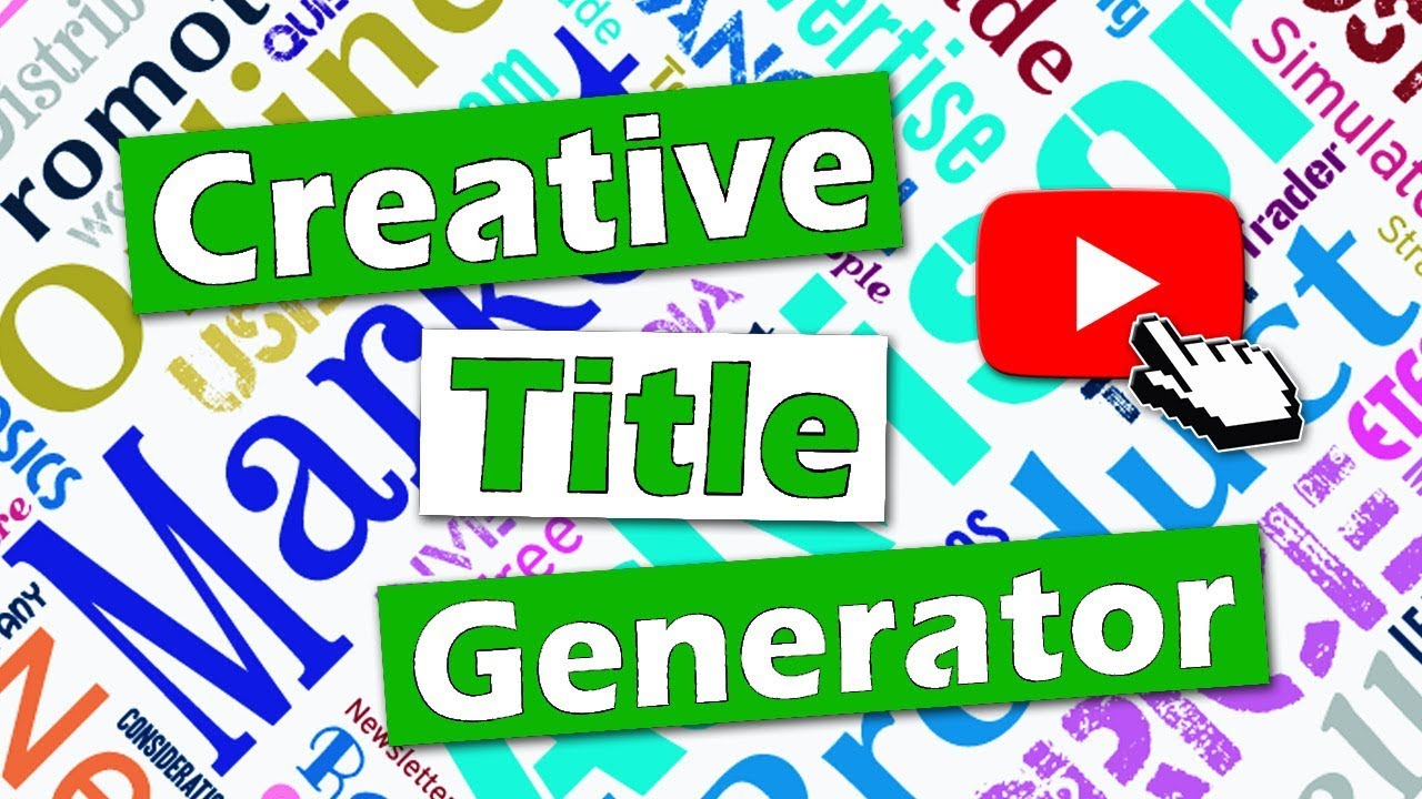 creative title generator for presentation