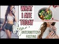 WHAT I ATE TODAY.. (VEGAN) + FULL BODY AT HOME HIIT WORKOUT