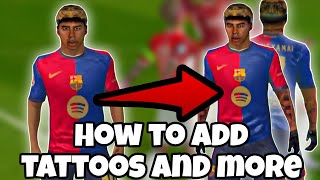 How To Add Tattoos And Accessories And More In FTS 25 screenshot 5