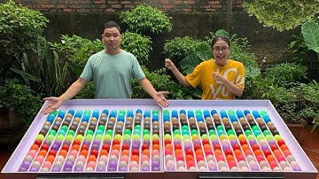 Puzzle sorting ball game challenging game hard mode from rainbow balls