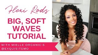 Big, Soft Waves Using Flexi Rods With Monique Rodriguez of Mielle Organics
