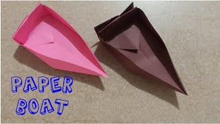 Paper Boat papercraft diycrafts origami paperboat