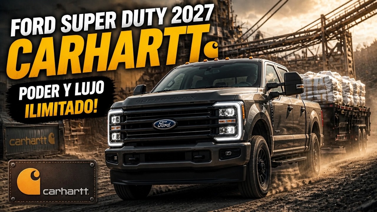 Ford Super Duty 2027 Carhartt: Poder y lujo ilimitado!