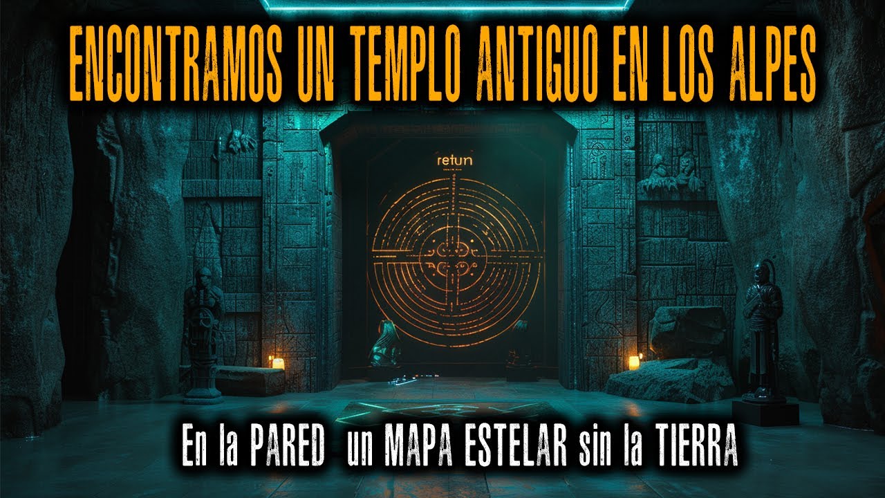 Encontramos un Templo Antiguo en los Alpes. En el Muro — un Mapa Estelar sin la Tierra
