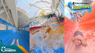 All of the BEST SLIDES at DreamWorks Waterpark at the American Dream Mall NJ - 5K POVS 2026
