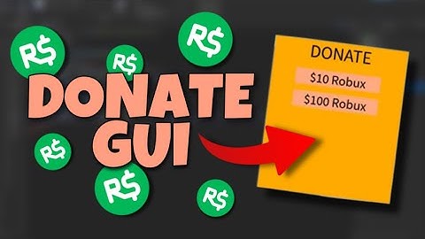 How to Make a Donate GUI | Roblox Scripting Tutorial