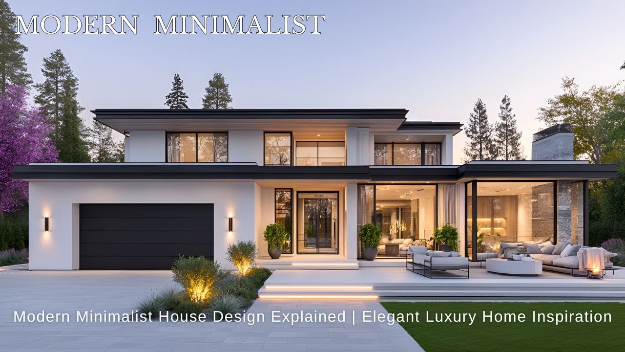 Crafting Modern Minimalist House Design | Inside a Luxury Dream Home ...