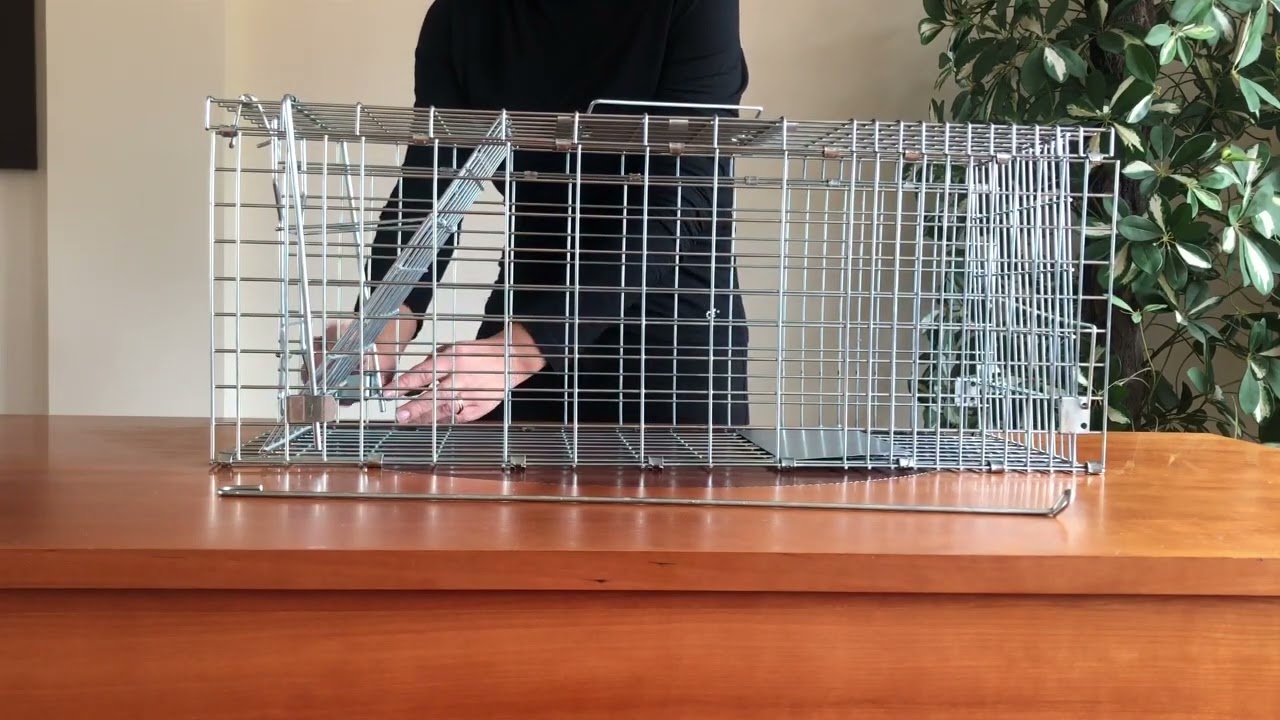 Folding Trap Cage - Assembly Instructions 