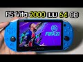 [ขาย]PS vita 2000 เมม 64 GB แปลงพร้อมเล่น !!! [JBOsXTech]