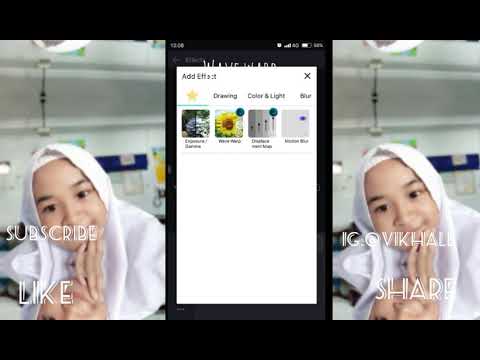 Tutorial Efek Wave Warp Di Alight Motion Youtube