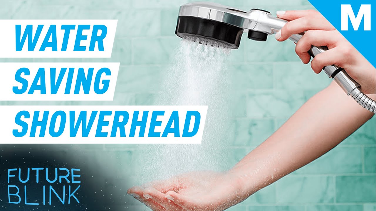 This Microbubble Showerhead Saves Tons Of Water | Future Blink