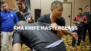Filipino Martial Arts Knife Masterclass With Apolo Ladra