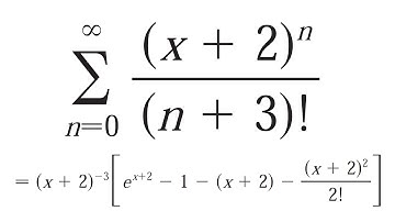 Problems Plus: Example and Recap on Taylor Series
