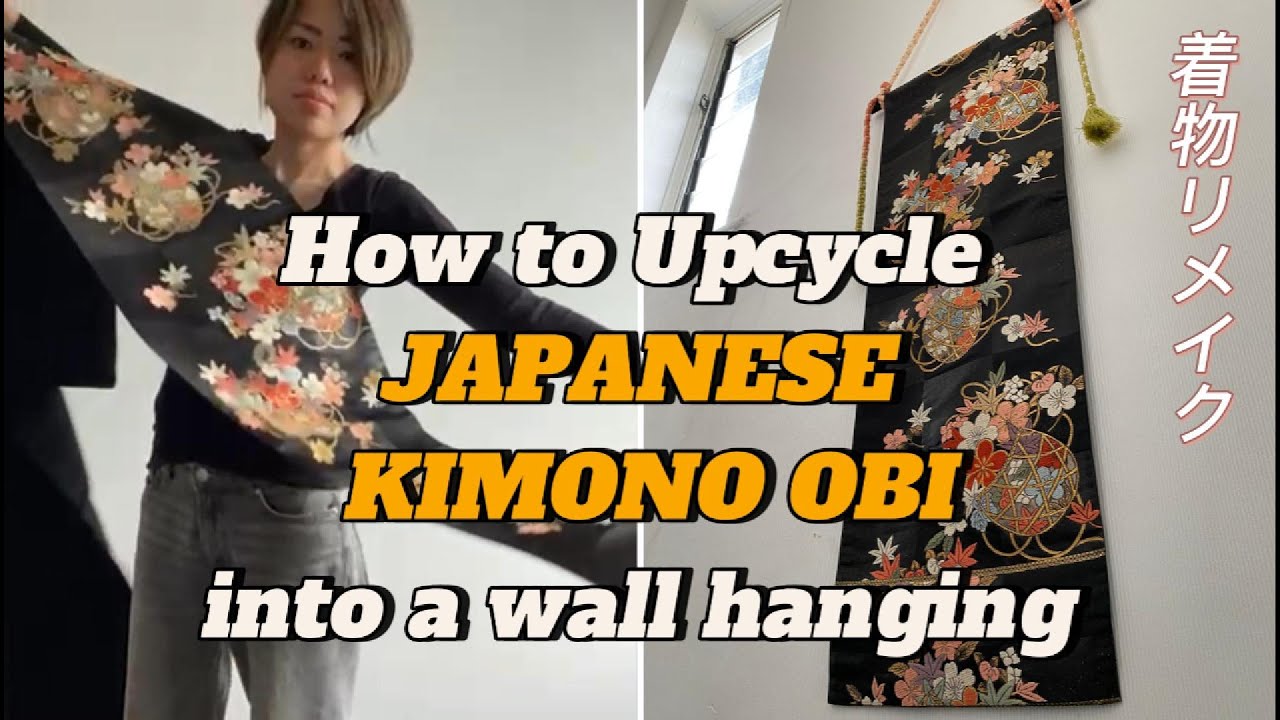 DIY Kimono Remake – Quick & No Sewing Machine! - YouTube