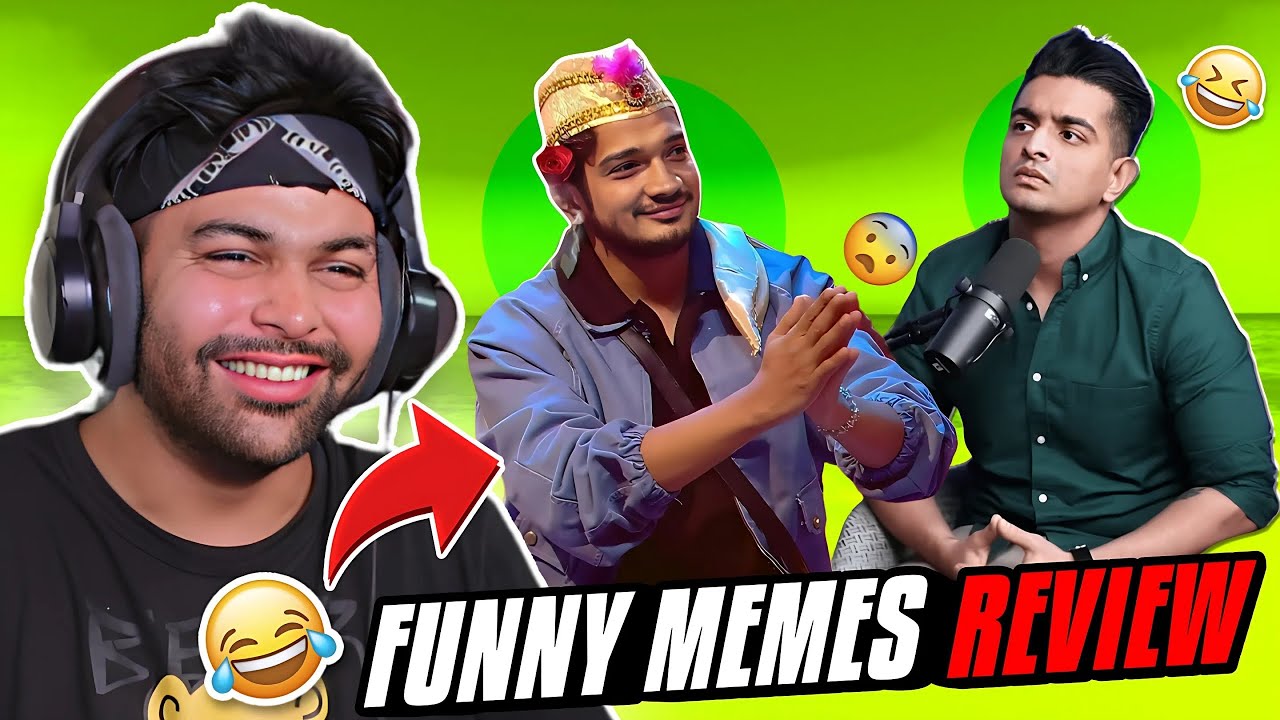 Munawar Faruqui & beerBiceps Viral Funny Memes 🤣 (Meme Review) | DhiruMonchik