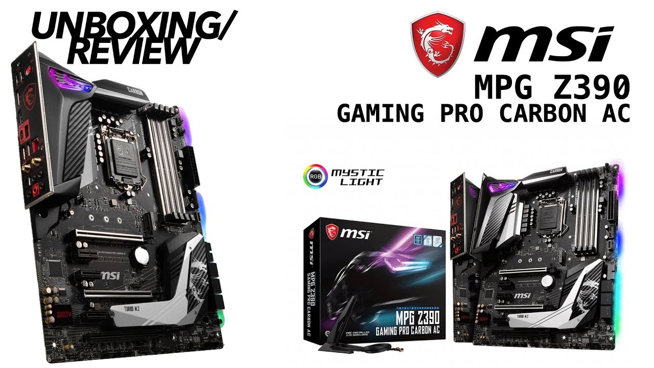 Msi carbon gaming z390