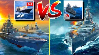 Modern Warships 2023 VS World Of Warships Blitz screenshot 2