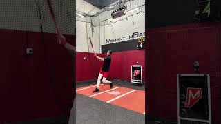 How hard could you hit a baseball with a softball bat? #baseball #softball