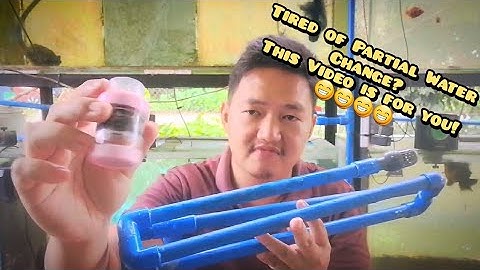 Drip System Using DIY PVC Overlow | No More Partial Water Changing