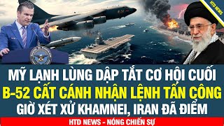 Download Lagu BREAKING NEWS! US crushes Iran's last chance, B-52s take off on attack orders. The hour of judgme... MP3