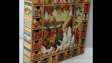 Altered Advent calendar part-7of 8 (Vlog)