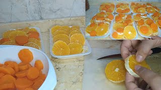 طريقة تفريز البرتقال بالجزر رمضان2021