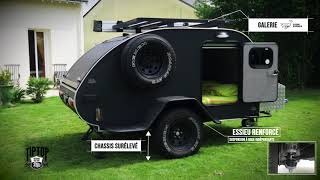 La TipTop Freerider  la remorque de camping Tout terrain