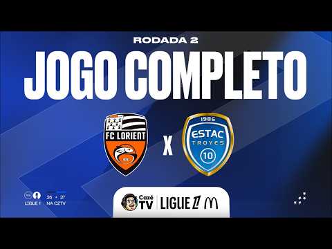 JOGO COMPLETO (SOM AMBIENTE): FC LORIENT X TROYES | LIGUE 1 26/27 | 2ª RODADA