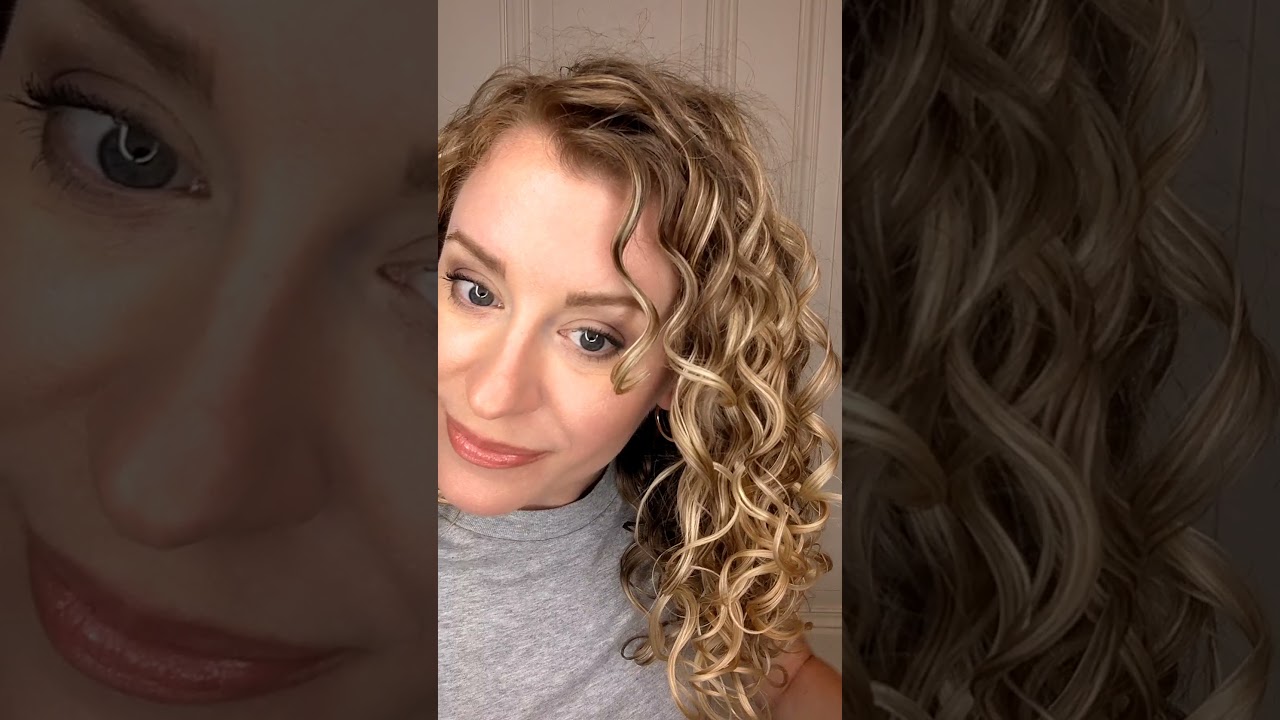 Blending in Halo frizz when styling curly hair YouTube