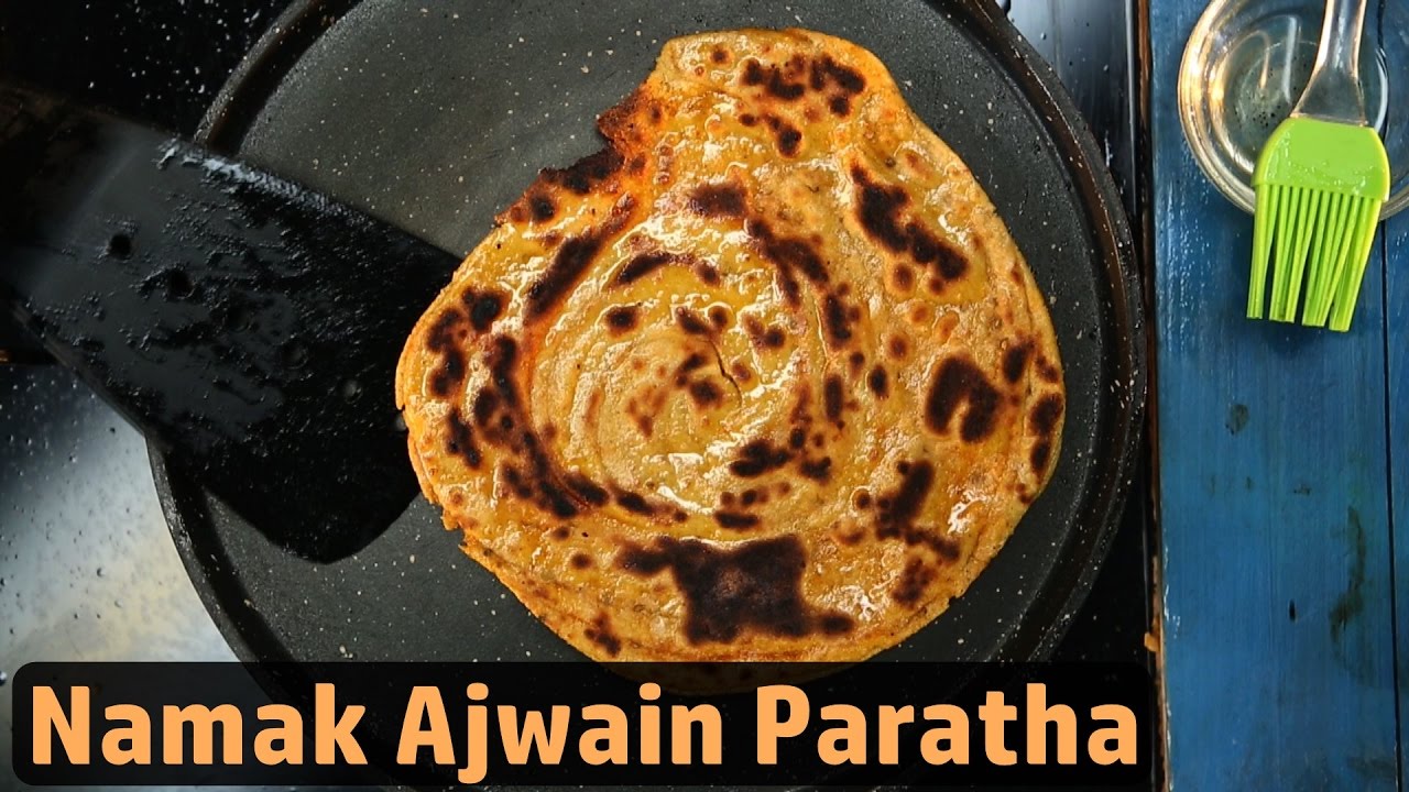Namak & Mirch Paratha Recipe नमक अजवाइन का पराठा Monika Manchanda