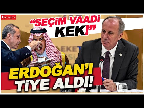 Muharrem İnce Erdoğan'la dalga geçti! Yanındakiler gülmeden duramadı! \