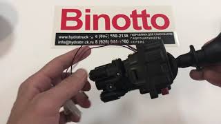 джойстик поднятия кузова самосвала Binotto и аналог HYDRATRUCK