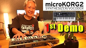 【microKORG 2】デモ演奏：内蔵のループ・レコーダーを使って、楽しさ倍増✨🎉/No Talking