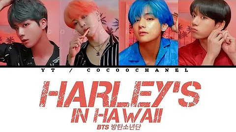 HARLEY'S IN HAWAII - BTS AI COVER #jungkook #jimin #taehyung #jin