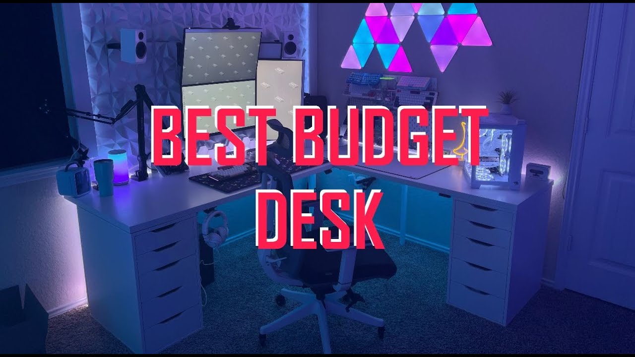 the ULTIMATE budget desk! YouTube
