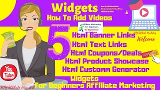 widgets⚙how to add ✨shareasale ✨merchant code to wordpress website  diy affiliate marketing youtube