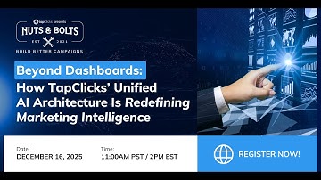 Beyond Dashboards: How TapClicks’ Unified AI Architecture Is Redefining Marketing Intelligence