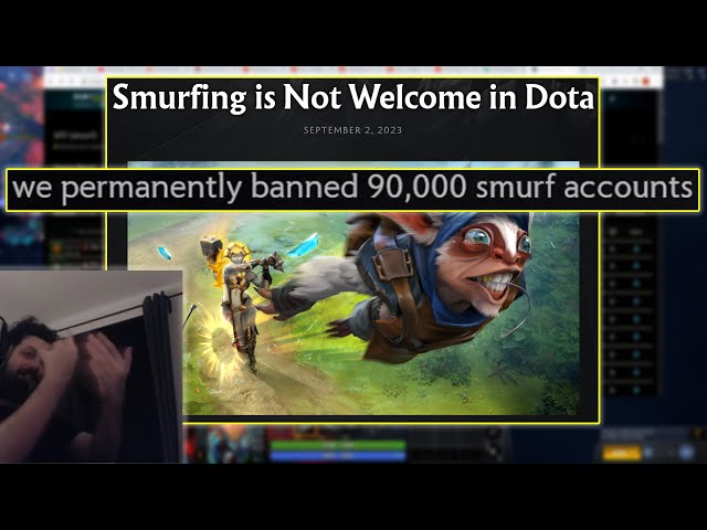 Smurfing is Not Welcome in Dota