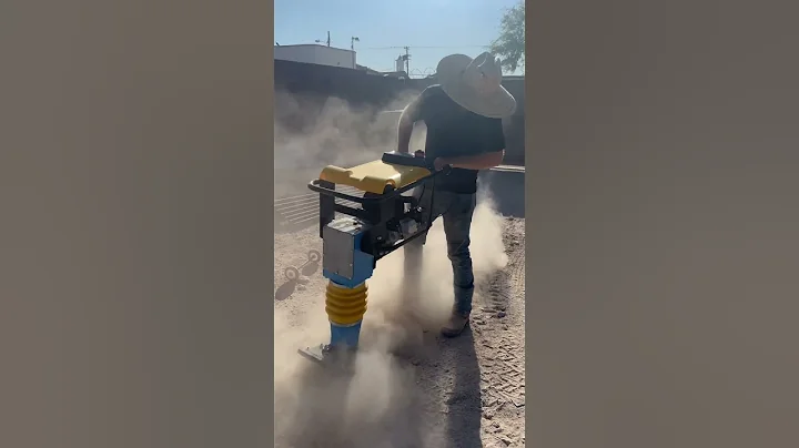 Compactor Jumping Jack Tamper Demo #skidsteer #excavator #excavator #equipment