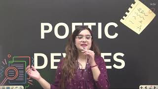 🚨Poetic Devices Class 12 | All Literary Devices in One Shot ✅| English Class 12 | Shipra Mishra