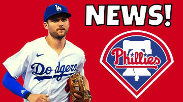 Trea Turner signs with the Philadelphia Phillies