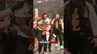 Video Thumbnail for Roman Reigns iNJURED After Jacob Fatu's Attack On Ra...